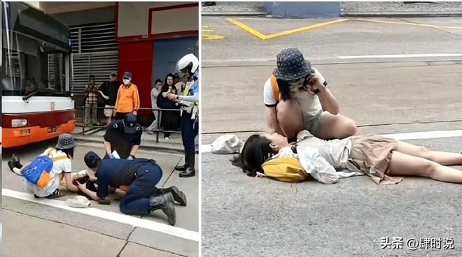 时被公交撞倒反遭澳门警方指控内地女在澳门马路中间跳舞横穿(图12)